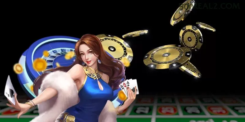 Roleta e blackjack 500real